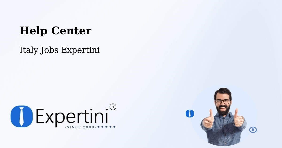Help Center – Grantorto - Italy Jobs Expertini