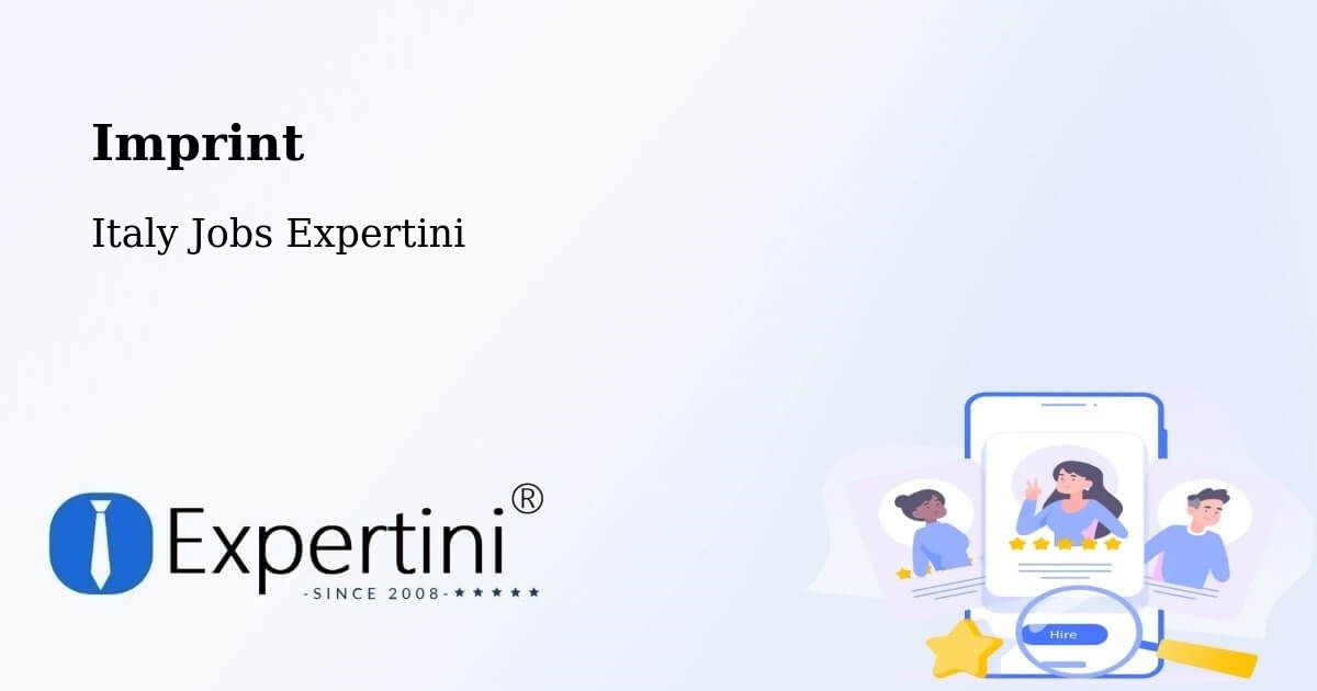 Imprint – Grantorto - Italy Jobs Expertini